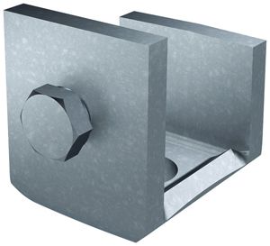 Morsetto Flury PA 28 per nastro e fili 4…120mm², Ø12.7mm