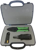 Abisolier- und Crimp-Werkzeug-Set für RG+Twinax