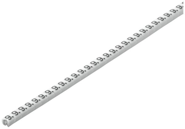 Marcatore di conduttore Weidmüller CLI C CD p.Ø1…3mm 3×3.4mm stampa: 2, bianco
