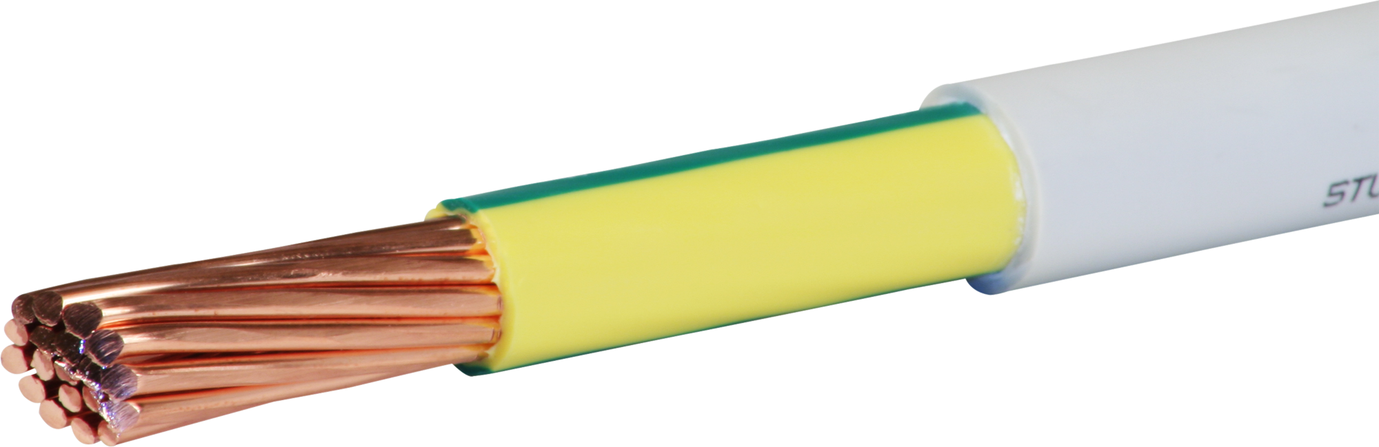 Installationskabel FE0 1×95mm² PE grau Dca