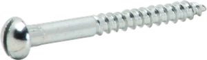 Vis à bois tête mi-ronde 3.5×35mm zinguée