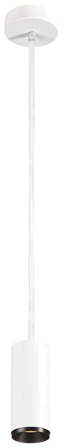 Lampada sospesa LED SLV NUMINOS S DALI 11W 1020lm 3000K 24° Ø65×162mm bianco