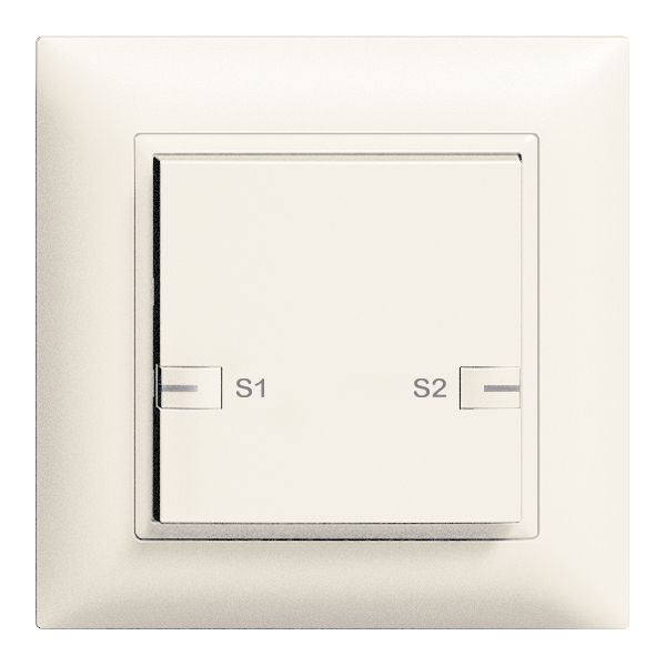 Frontset Szene 1K/1T ZEP mit LED weiss