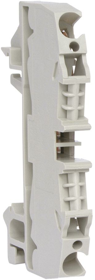 Borne de passage Hager 2.5mm², L, 800V/24A, enfichable, ouvert sur le côté