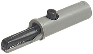 Abgreifklemme AK 10 4mm System, isoliert, schwarz