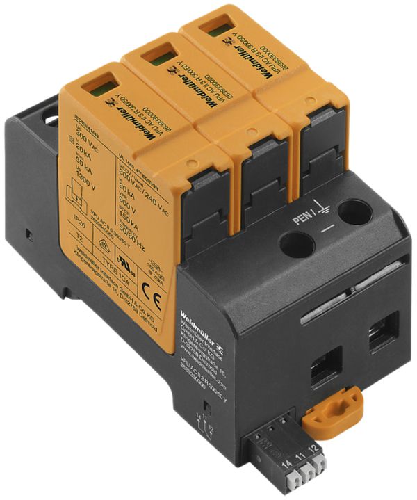 Parasurtension Weidmüller VPU AC II 3 R 300/50 Y