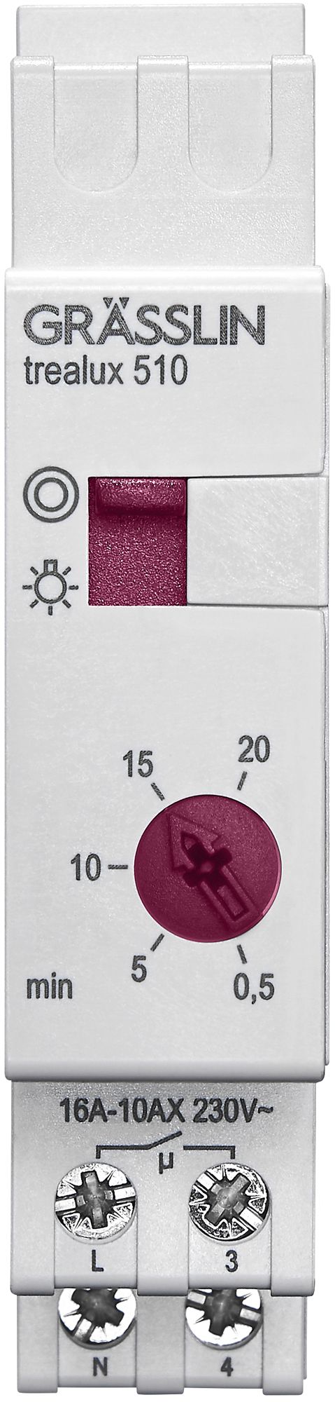 Timer per scale AMD trealux 510, luce temporizzata o continua, 2600 W