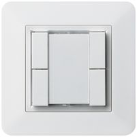 AP-Multifunktionstaster kallysto.trend KNX RF 4-fach weiss