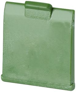 Staubschutzklappe H-LINE M, für Patchpanel, grün, 10 Stück