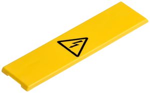 Abdeckung Wieland AD WT 16 mit Warnsymbol