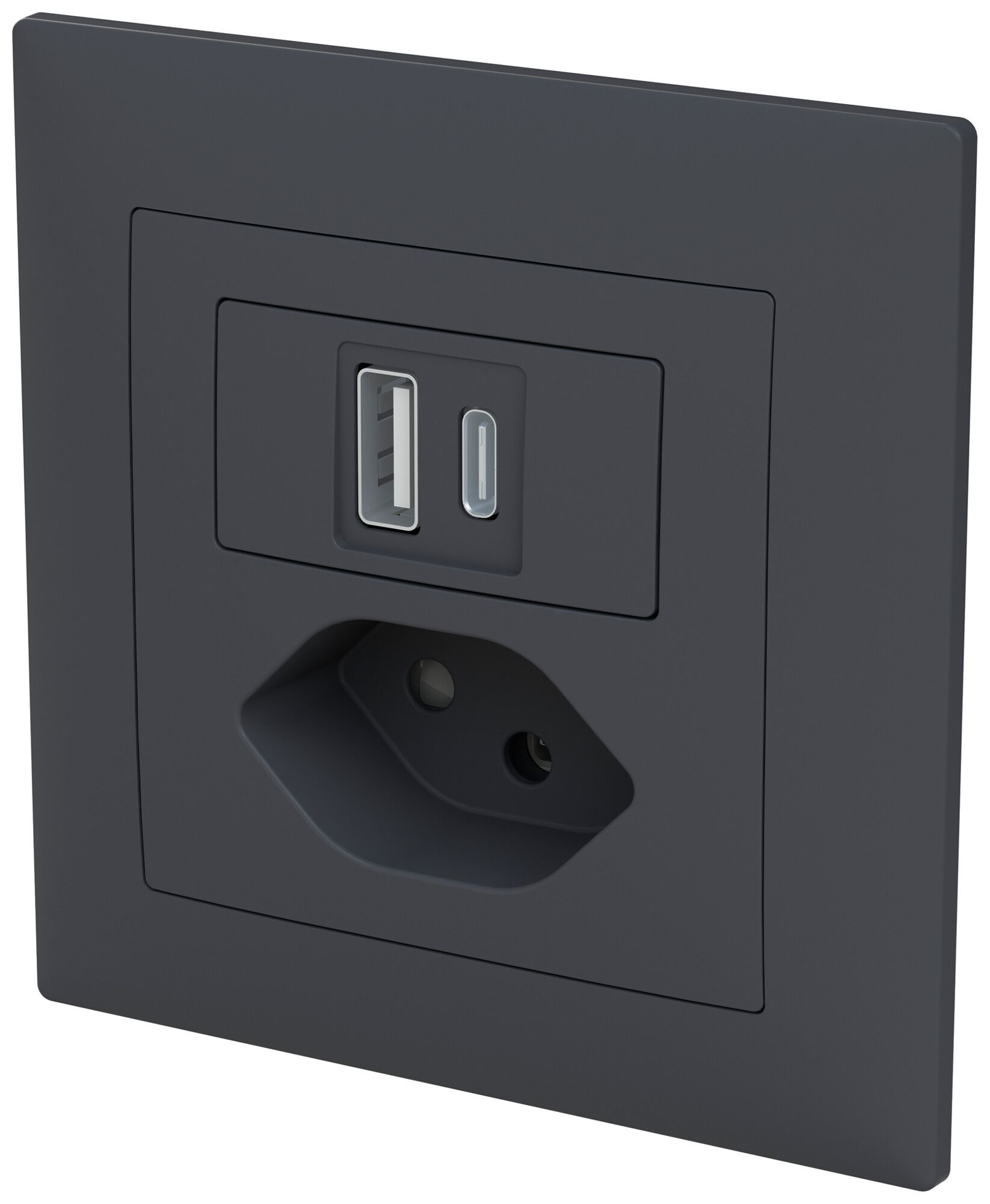 Prise de charge USB ENC ABB Sidus 1×USB-A 1×USB-C + T13 3000mA OUT:5V an