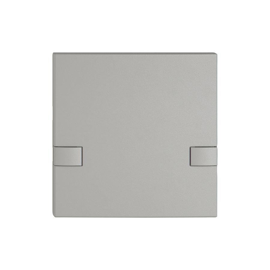 Poussoir 1/1 EDIZIO.liv KNX et UNI a.SNAPFIX® sans LED commande à 2 touches grc