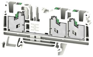 Durchgangs-Reihenklemme WM S3C 4mm² 32A 1000V Feder 3×1 TH35 gu