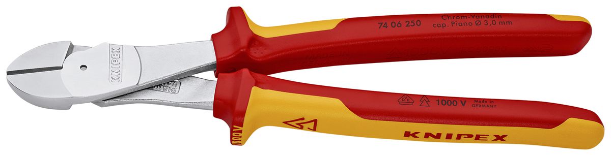 Tronchese forza KNIPEX VDE 250mm Ø4.6/3.5/3mm