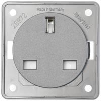 UP-Steckdose MH GB anthrazit Schraubklemme, Kinderschutz