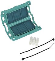 Verbindungs-/Abzweigmuffe Relifix V31.5 GN mit Gel für Kabel 3×0.5…2.5mm² IPX8