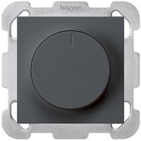 UP-Drehdimmer Nebenstelle Hager kallysto anthrazit