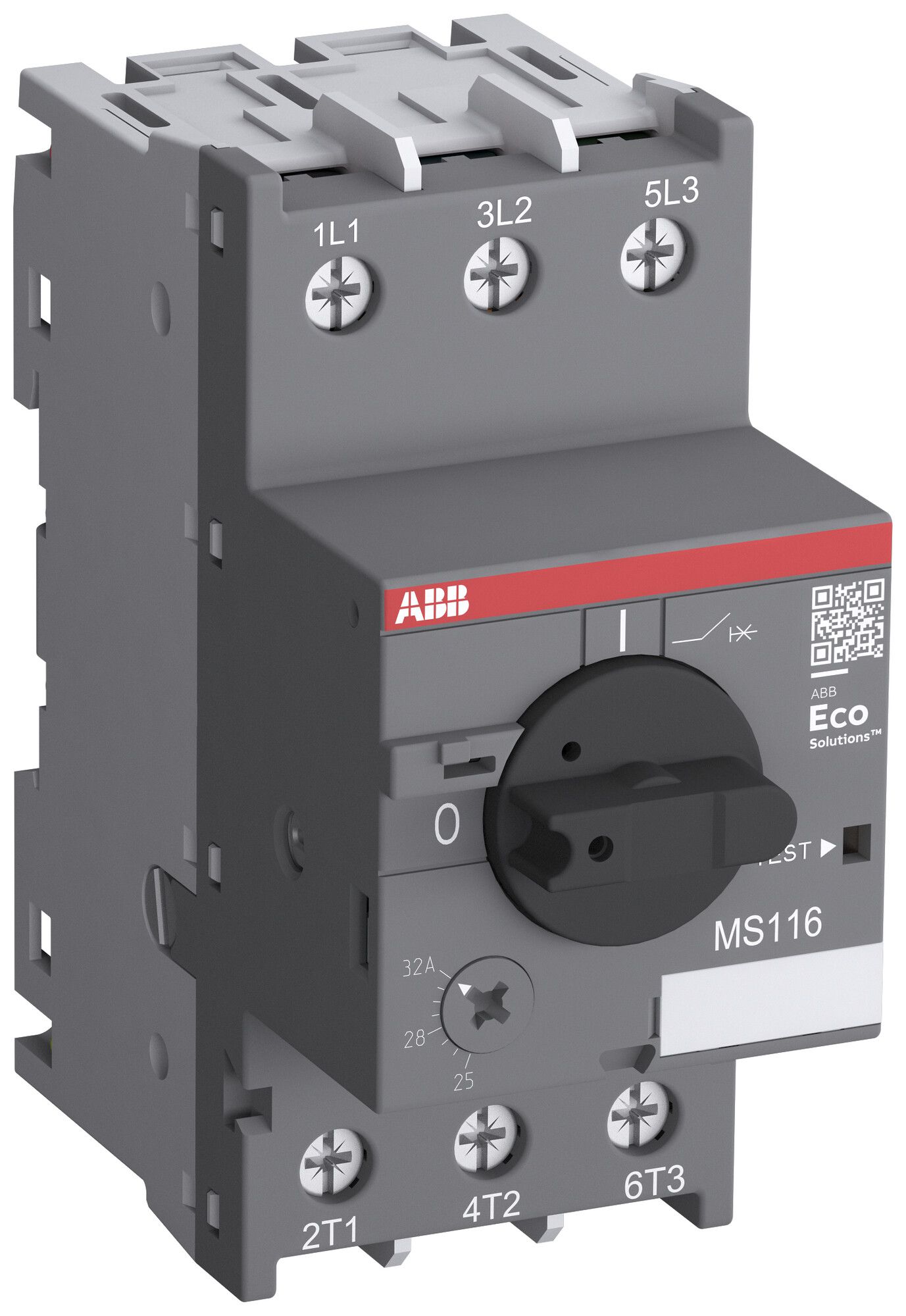 Disgiuntore motore AMD ABB MS116-25 20…25A Ik:375A 3P 690V 16kA