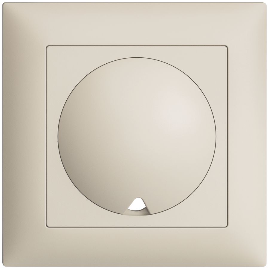 UP-Frontset EDIZIOdue crema für Zugtaster/-schalter