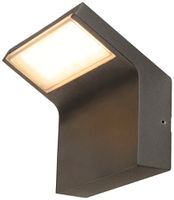 LED-Wandleuchte SLV ORDI 10W 700lm 822 IP65 DIM 118×180×162mm schwarz