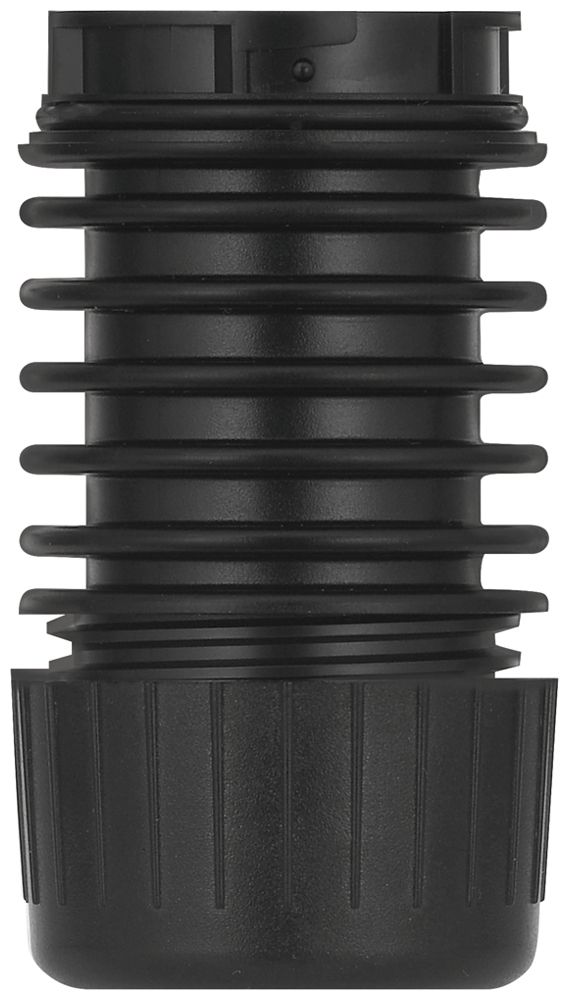 Adapter für Rohrmontage WERMA RM, schwarz