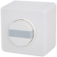 AP-Schalter Luxomat IS AP STANDARD, weiss