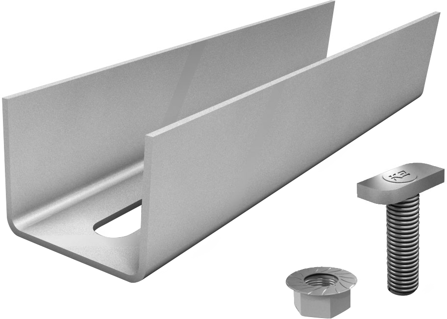 K2 Kit de connecteurs pour SolidRail Medium et alpin