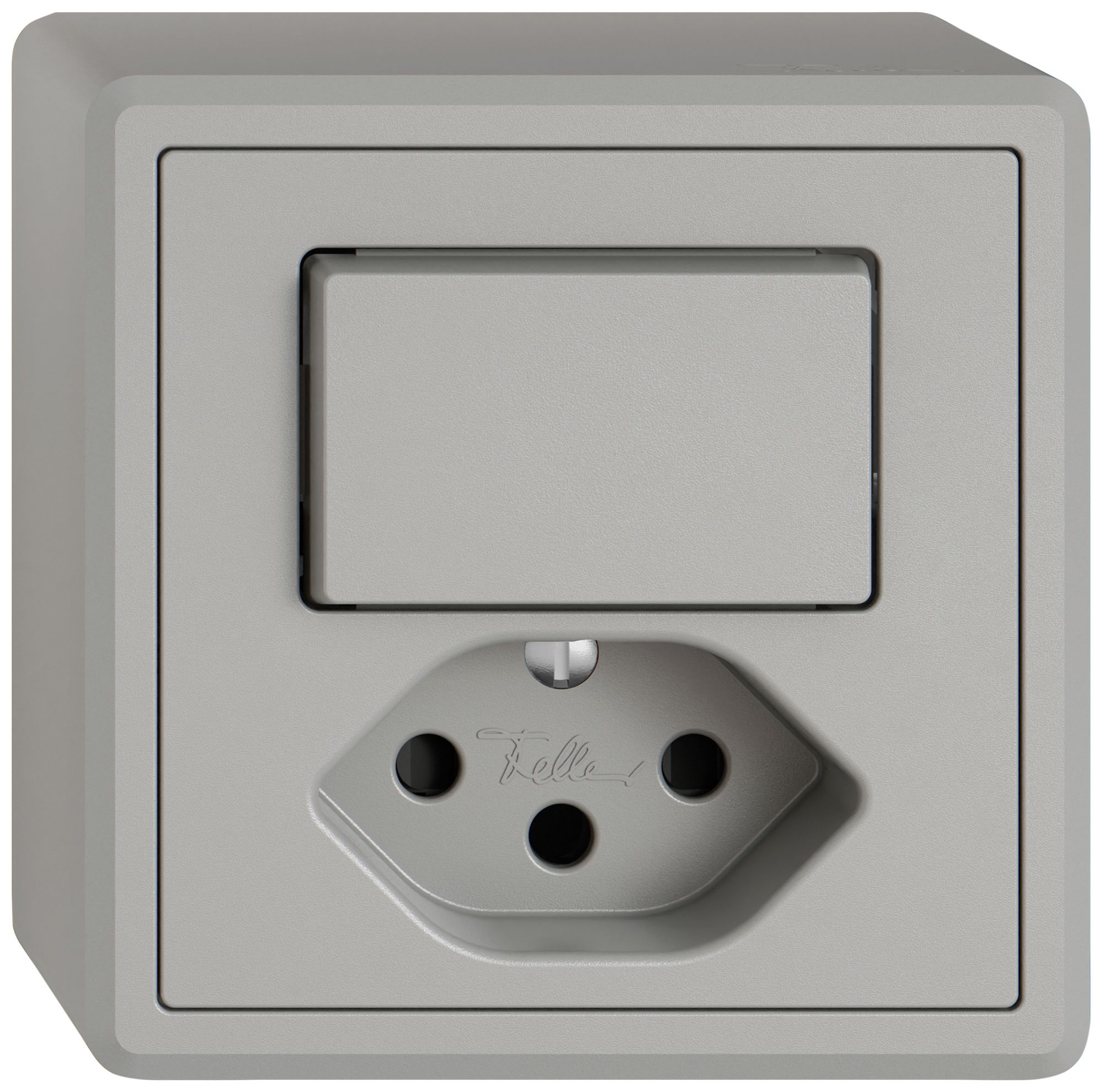 Combinazione AP EDIZIO.liv SNAPFIX® schema 3+T13 con shutter grc