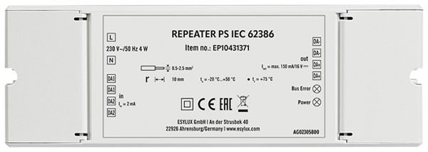 Amplificatore Esylux REPEATER PS IEC 62386