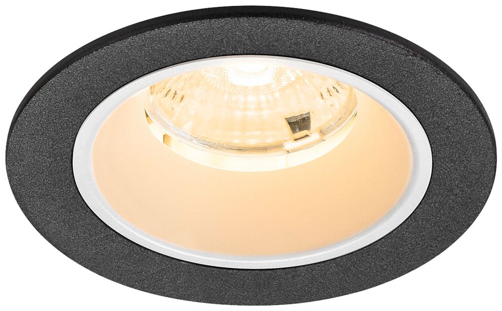 Downlight LED SLV NUMINOS S 6.7W 1050lm 3000K WB DALI Ø80×52mm no/bc