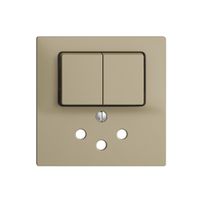 Frontset EDIZIOdue sand 60×60mm T12