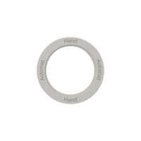 Kennscheibe NEVO, f.Drehschalter, Automat-Hand-Automat-Hand, lichtgrau