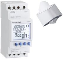 Dämmerungsschalter digital Novitas DS 40 230VAC 1W