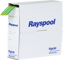 Gaine rétractable CGPT-R 19/9.5 vert/jaune