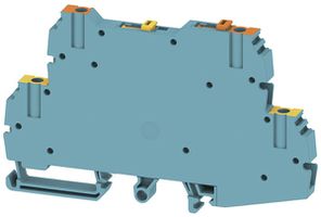 Morsetti sezionatori di prova WM WDTR connessione a vite 2.5mm² TS35 bl