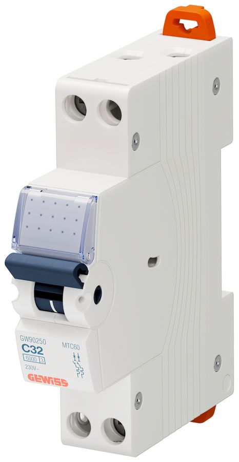 Leitungsschutzschalter Gewiss 90 MCB 2P 230V C 32A 6kA 1TE