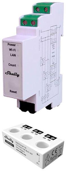 Contatore d'energia AMD Shelly Pro 3EM-3CT63 1L acquisto/consegna 1UM