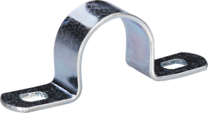 Brida 2 viti per TA M16 ferro zinc./prom.