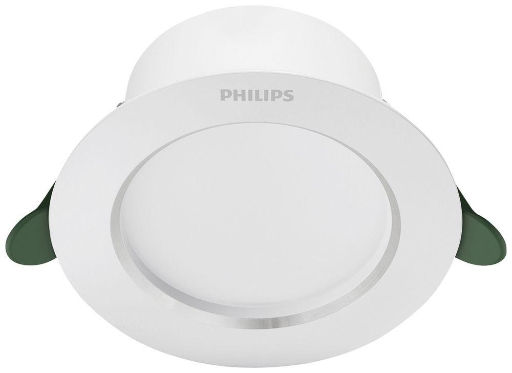 Downlight LED Philips DIAMOND 6.5W 1150lm 4000K 110° Ø170mm blanc