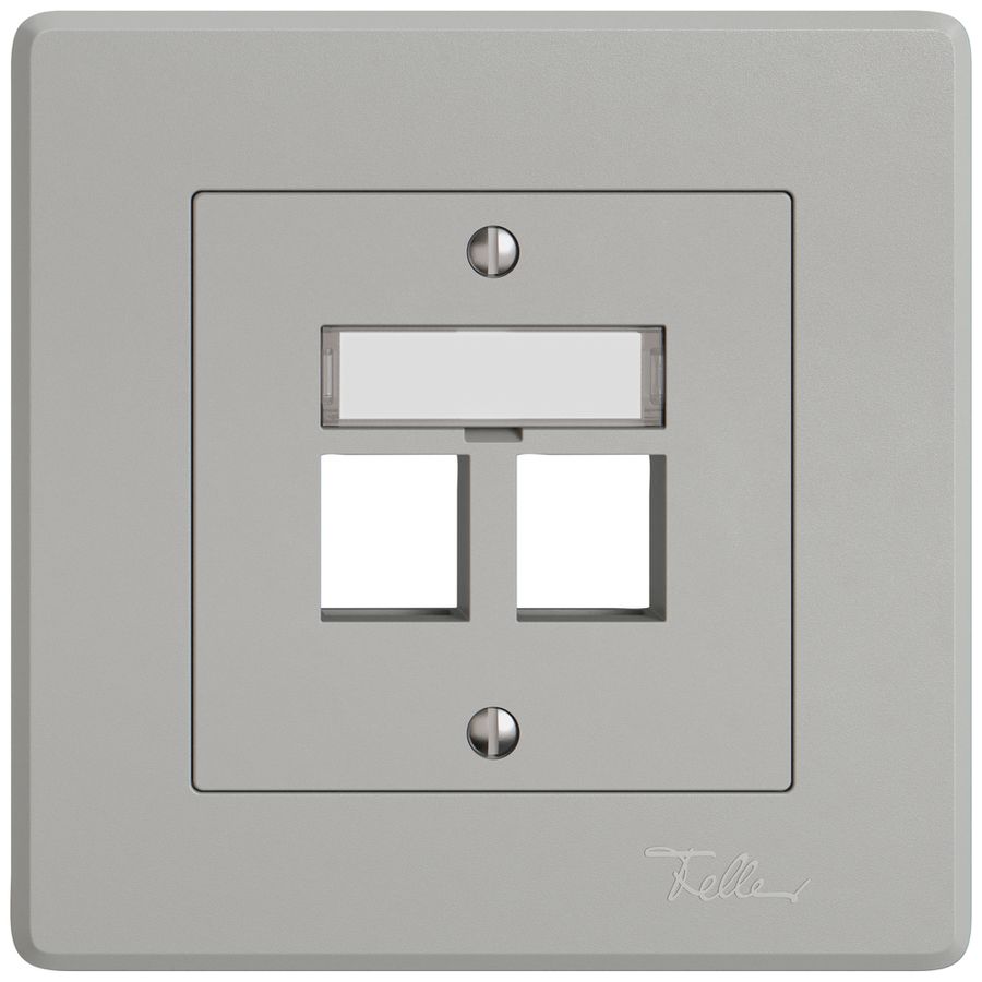 Kit de montage ENC EDIZIO.liv Keystone SNAPFIX® droit 2× grc