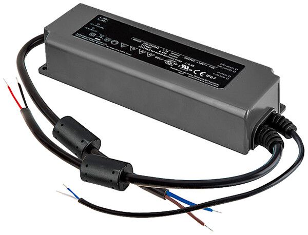 Bloc d'alimentation DOTLUX, p.bandes LED, 120W, 24VDC, 5A 191×63×38mm 0…10V IP67