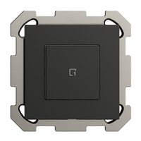 Pulsante scena INC 1 scena/1T Edue Wiser nero