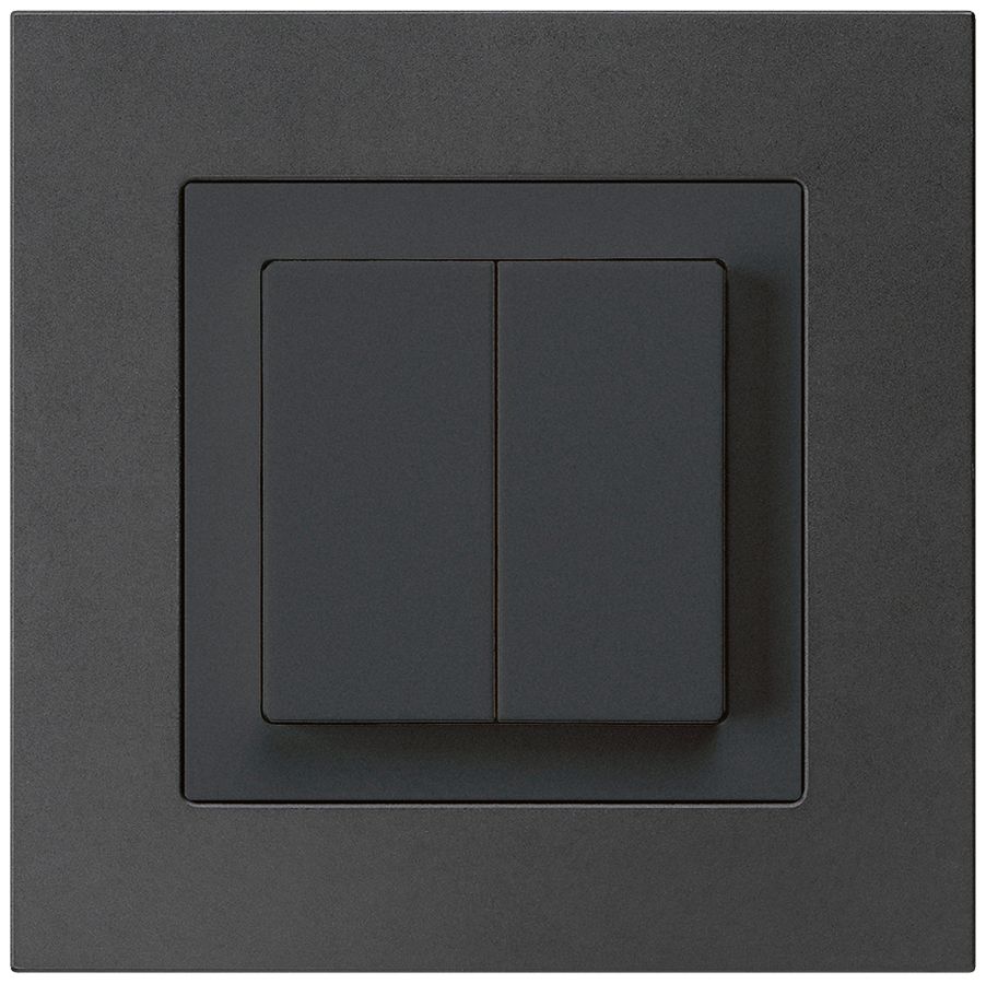 UP-Schalter kallysto.pro 1/3+3/1P schwarz