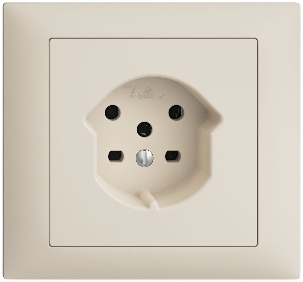 EB-Steckdose EDIZIOdue T15 FKE crema