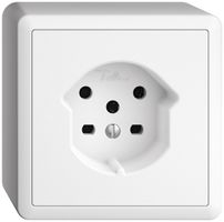 Prise AP EDIZIOdue T15 blanc