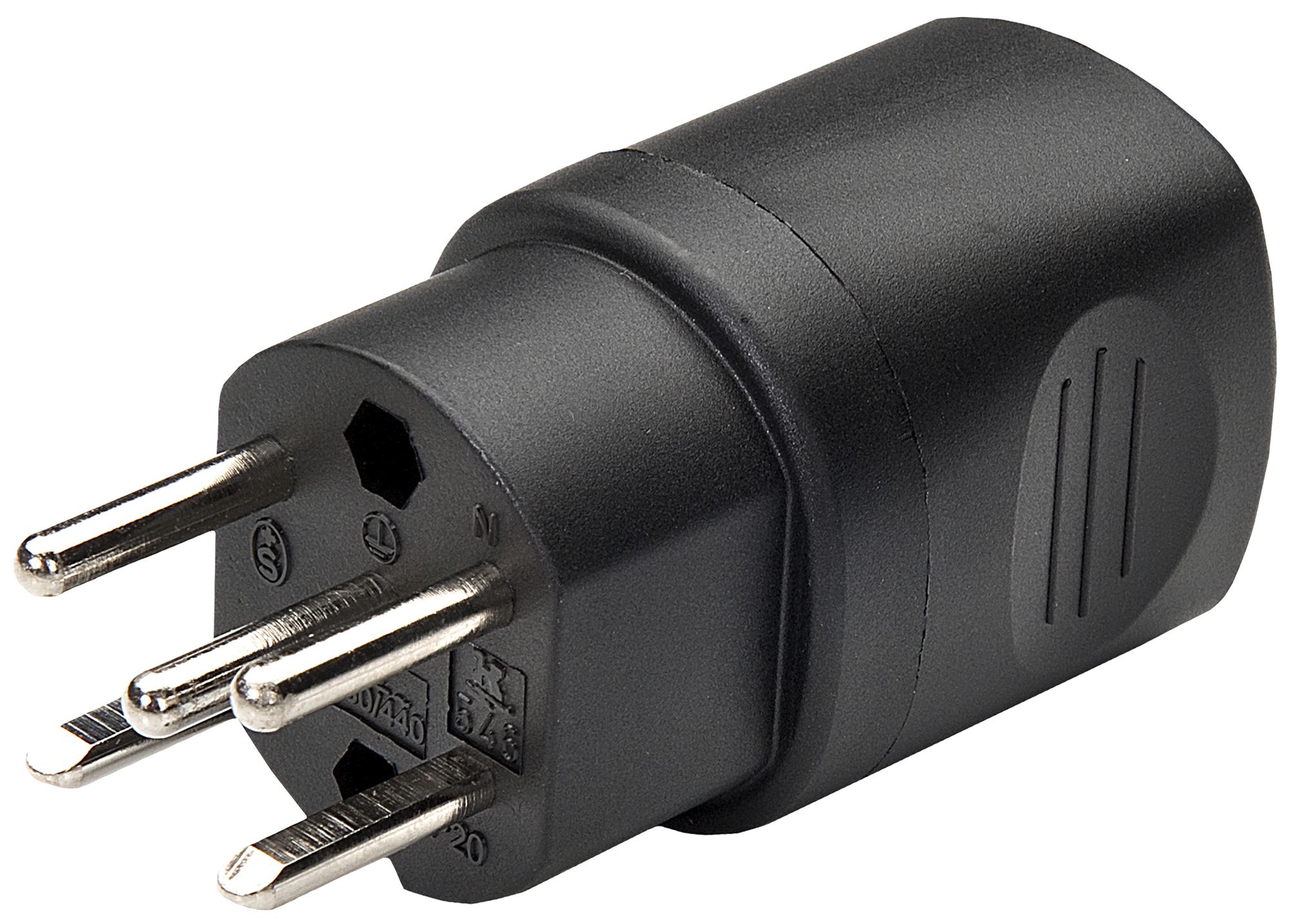 Spina mobile ELBRO T15 nero 10A 400V