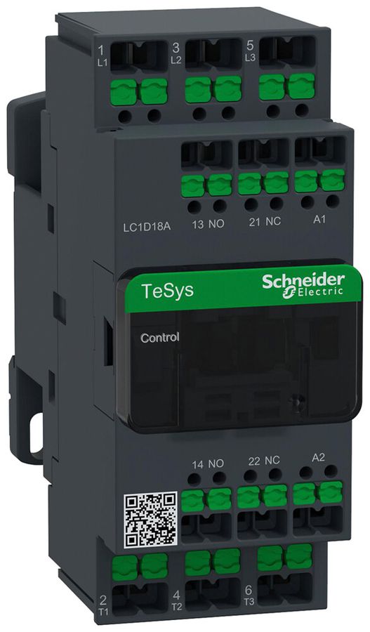 Leistungsschütz TeSys DECA 110VAC 3NO 32A 18A 440V 1NO 1NC