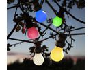 Guirlande M. Schönenberger 230V 10W 10×LED E27 multicolore 10m IP44 T13 IP55