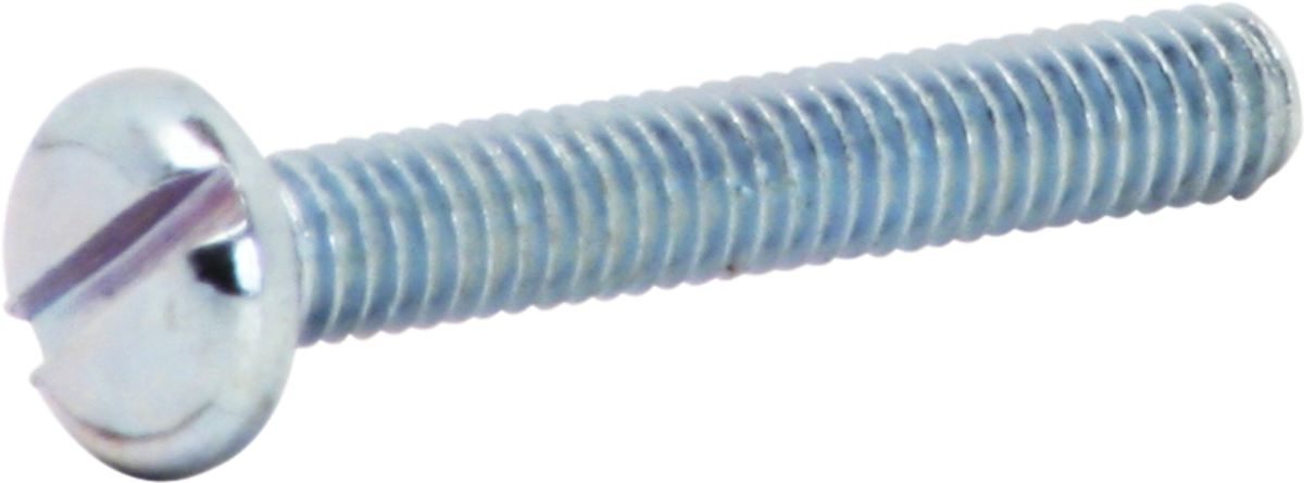 Flachkopfschraube M4×25mm verz.DIN 85A, (Pan-Head)