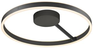 LED-Decken-/Wandleuchte SLV ONE 60 CW 23W 550lm 927/930 DIM Ø600 schwarz